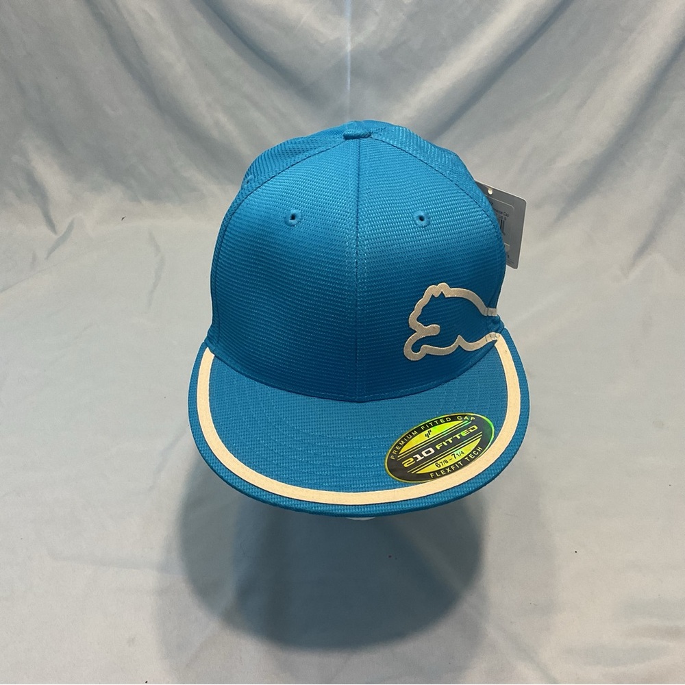 Mens Puma Blue Hat with White Accent